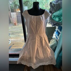 Le Chateau polka dot dress